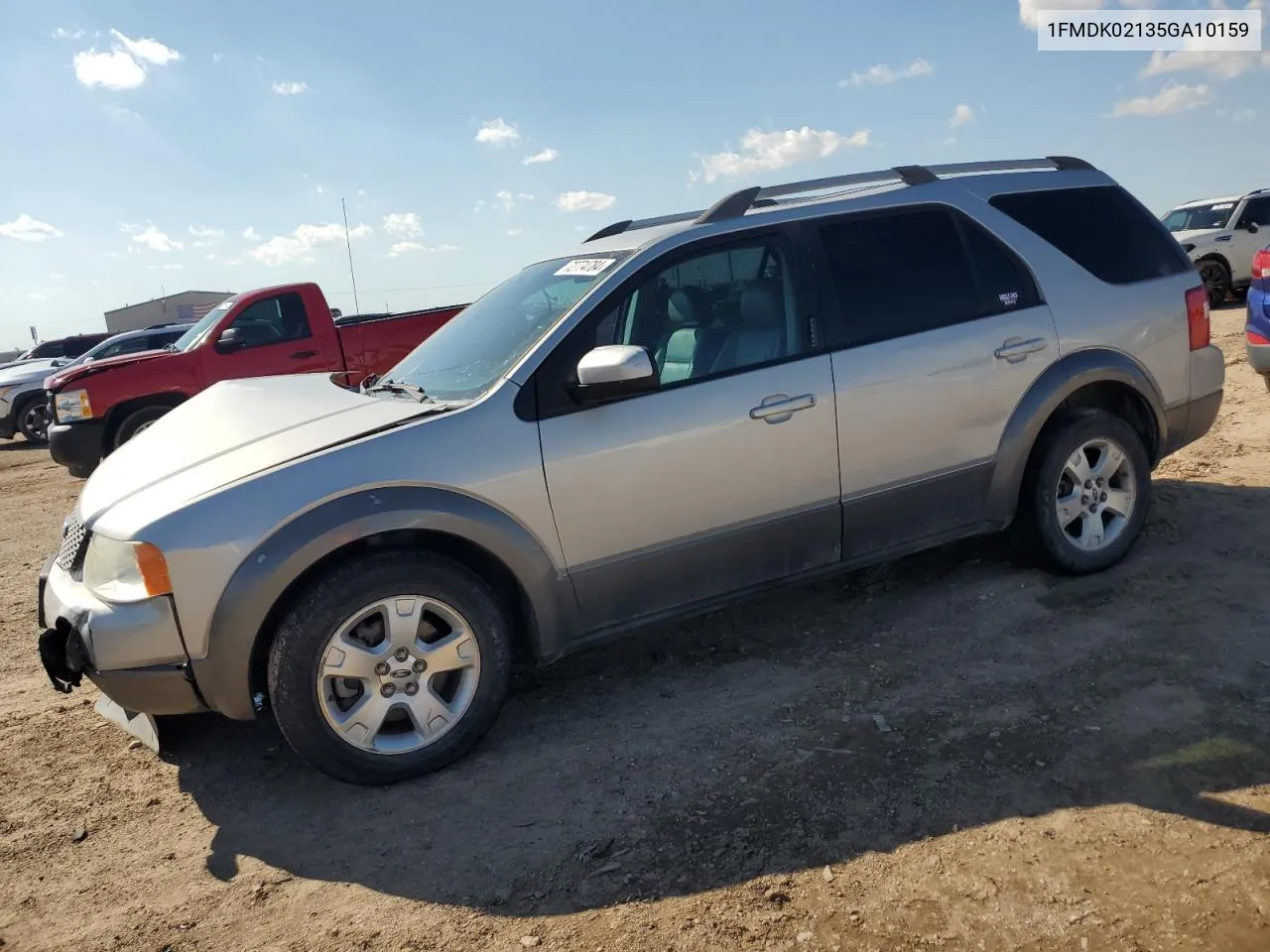 2005 Ford Freestyle Sel VIN: 1FMDK02135GA10159 Lot: 72774784