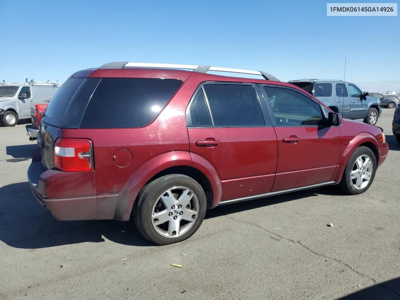 2005 Ford Freestyle Limited VIN: 1FMDK06145GA14926 Lot: 76416904