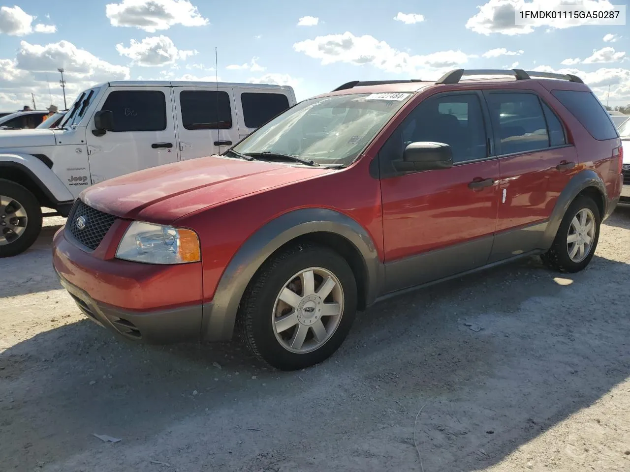 2005 Ford Freestyle Se VIN: 1FMDK01115GA50287 Lot: 77227484