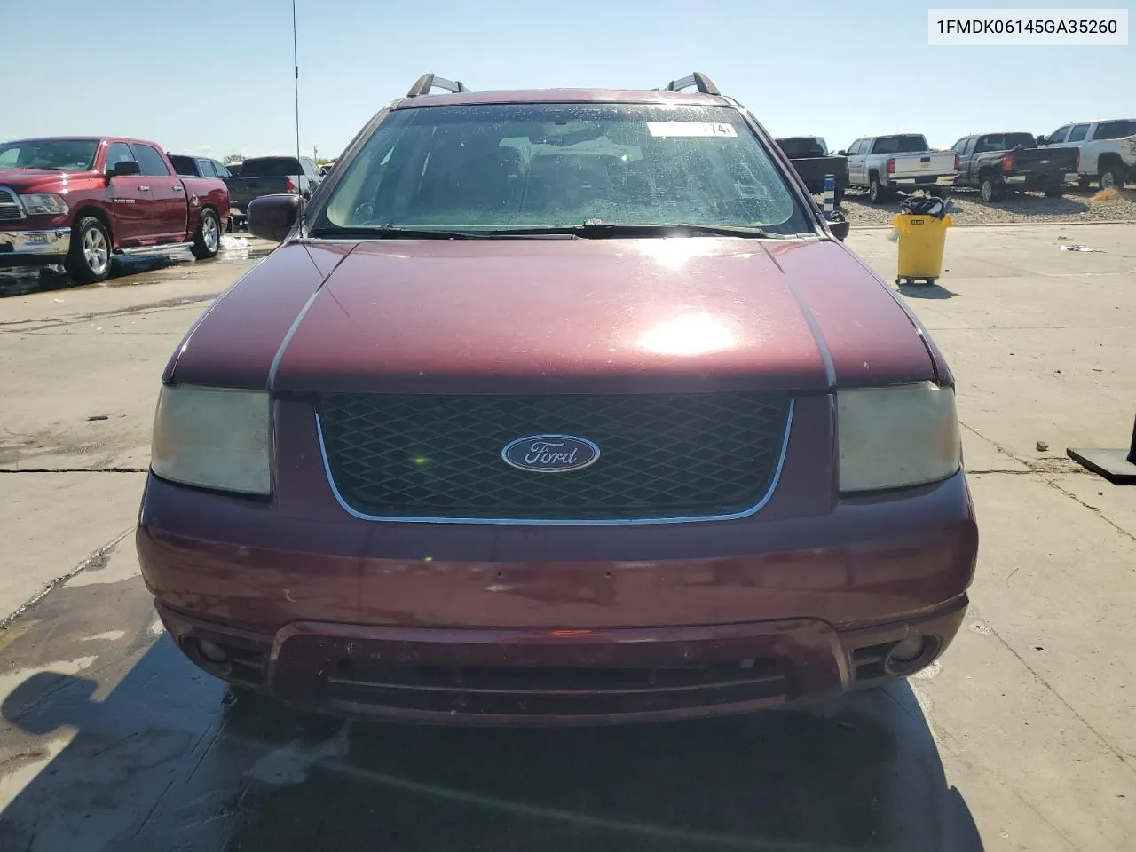 2005 Ford Freestyle Limited VIN: 1FMDK06145GA35260 Lot: 77809774