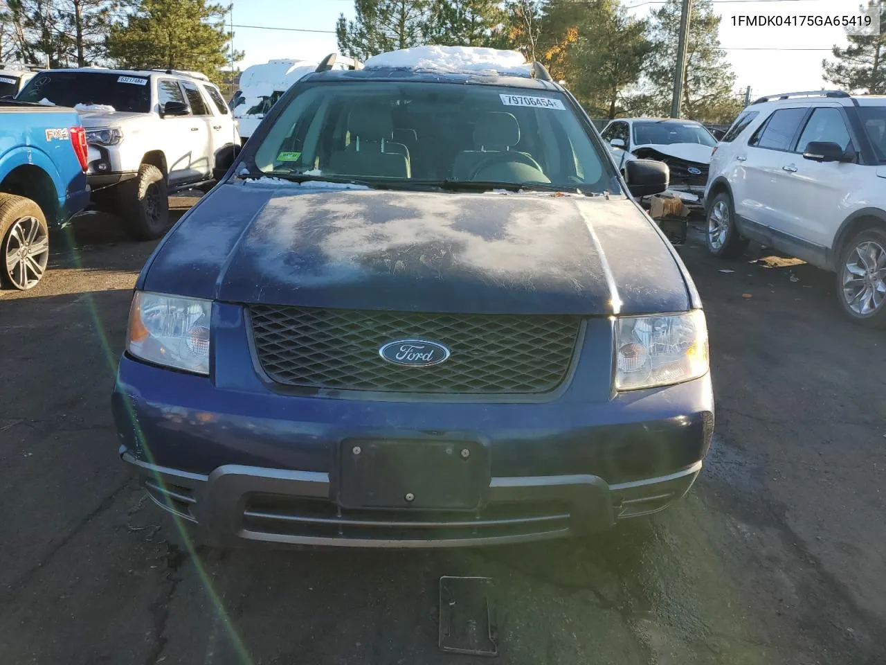 2005 Ford Freestyle Se VIN: 1FMDK04175GA65419 Lot: 79706454