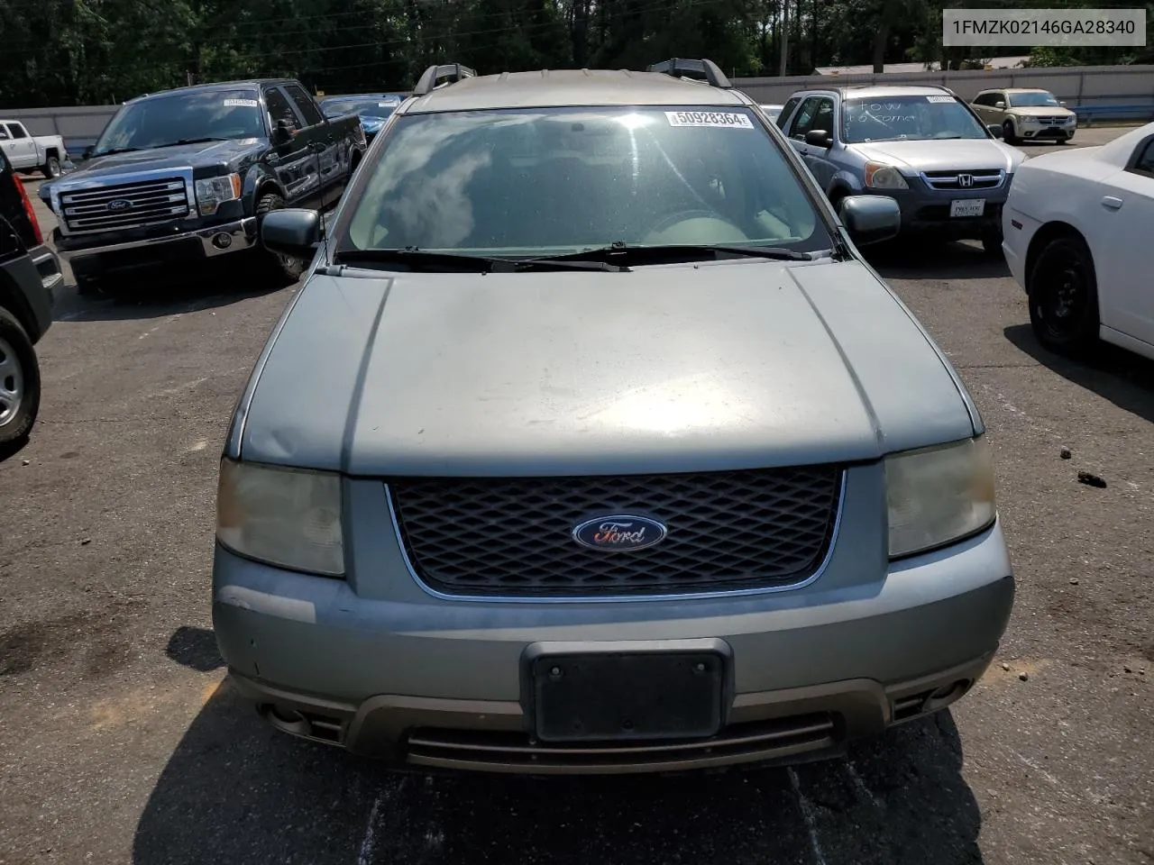 2006 Ford Freestyle Sel VIN: 1FMZK02146GA28340 Lot: 50928364