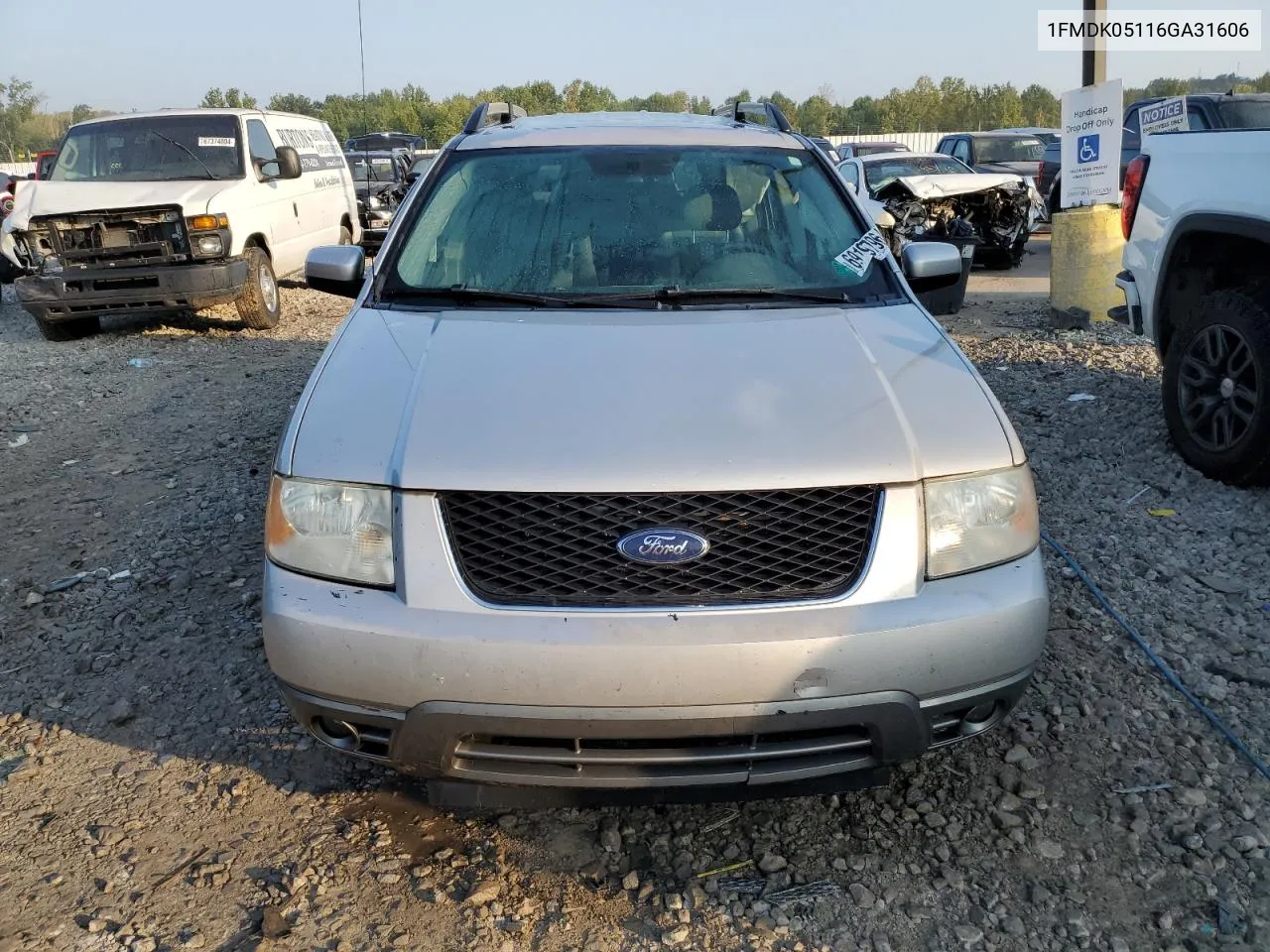 2006 Ford Freestyle Sel VIN: 1FMDK05116GA31606 Lot: 69197964