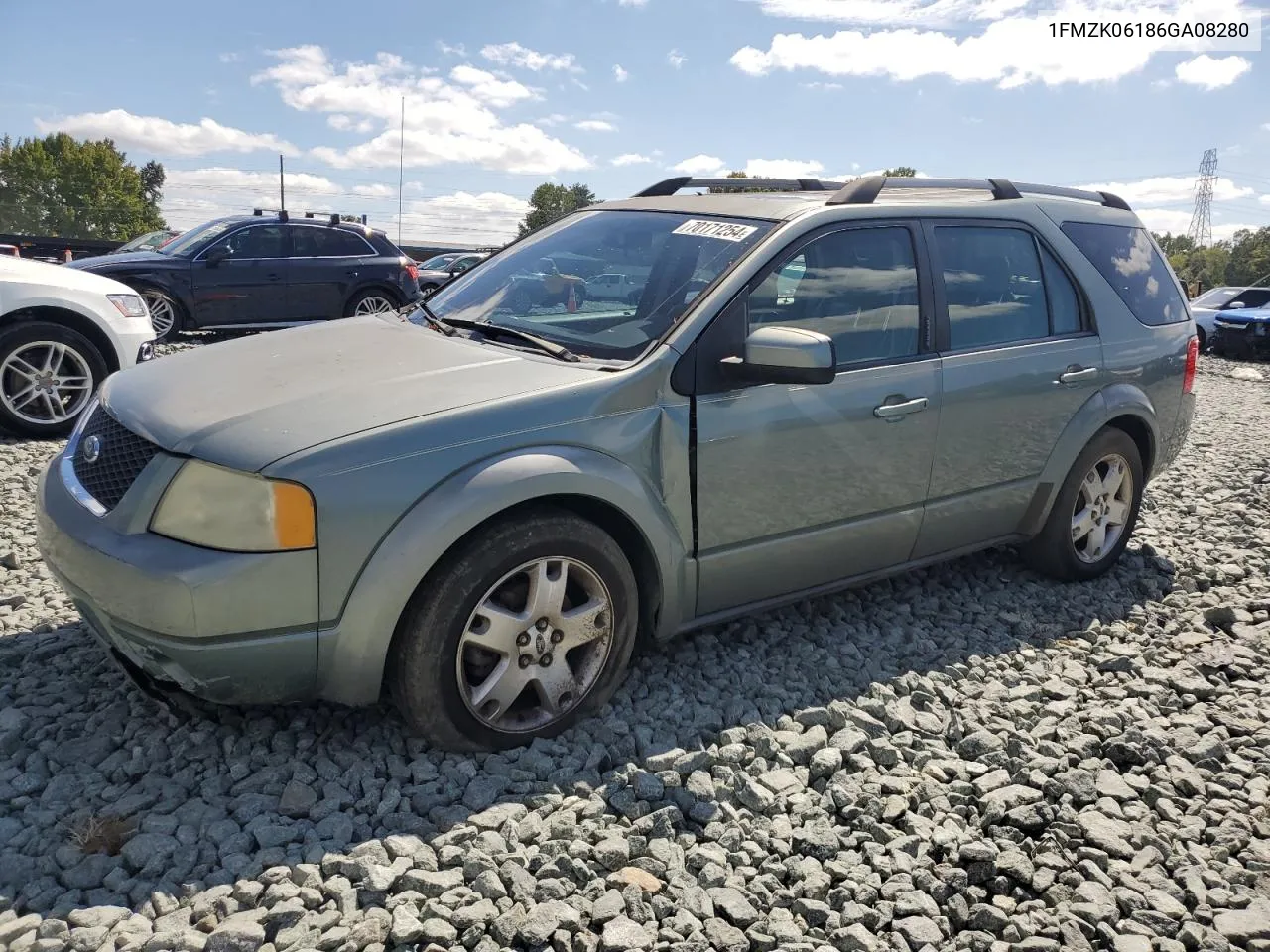 2006 Ford Freestyle Limited VIN: 1FMZK06186GA08280 Lot: 70171254