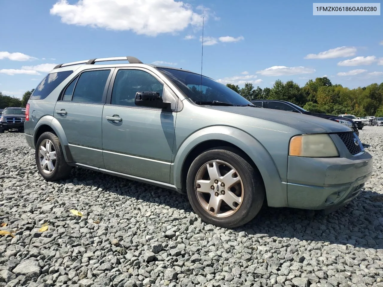 2006 Ford Freestyle Limited VIN: 1FMZK06186GA08280 Lot: 70171254