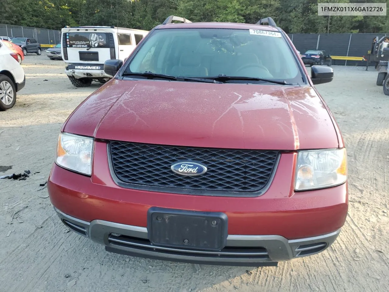 2006 Ford Freestyle Se VIN: 1FMZK011X6GA12726 Lot: 70867364