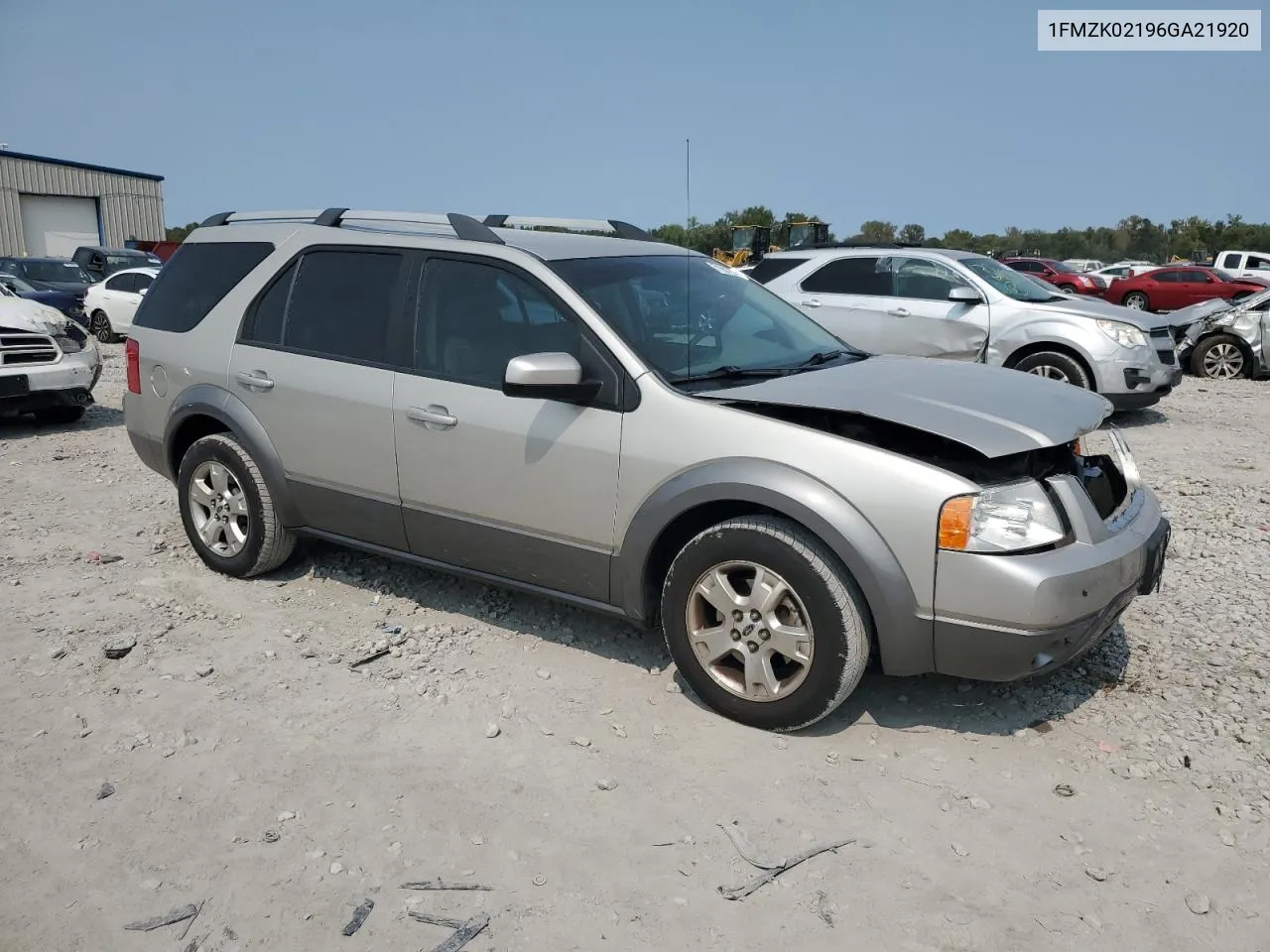 2006 Ford Freestyle Sel VIN: 1FMZK02196GA21920 Lot: 71001224