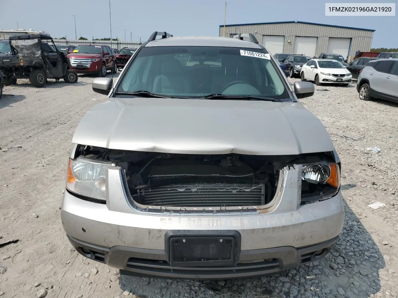 2006 Ford Freestyle Sel VIN: 1FMZK02196GA21920 Lot: 71001224