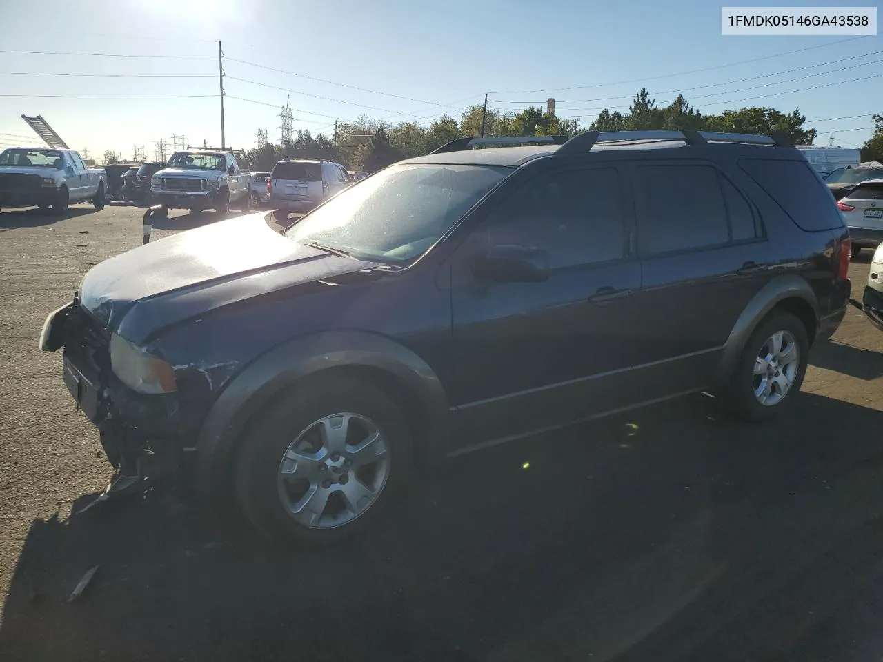 1FMDK05146GA43538 2006 Ford Freestyle Sel