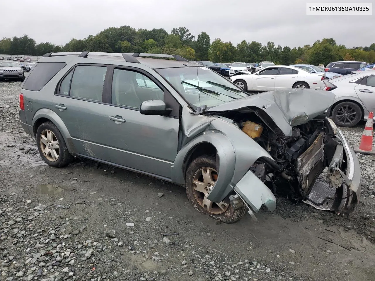 2006 Ford Freestyle Limited VIN: 1FMDK06136GA10335 Lot: 72193264