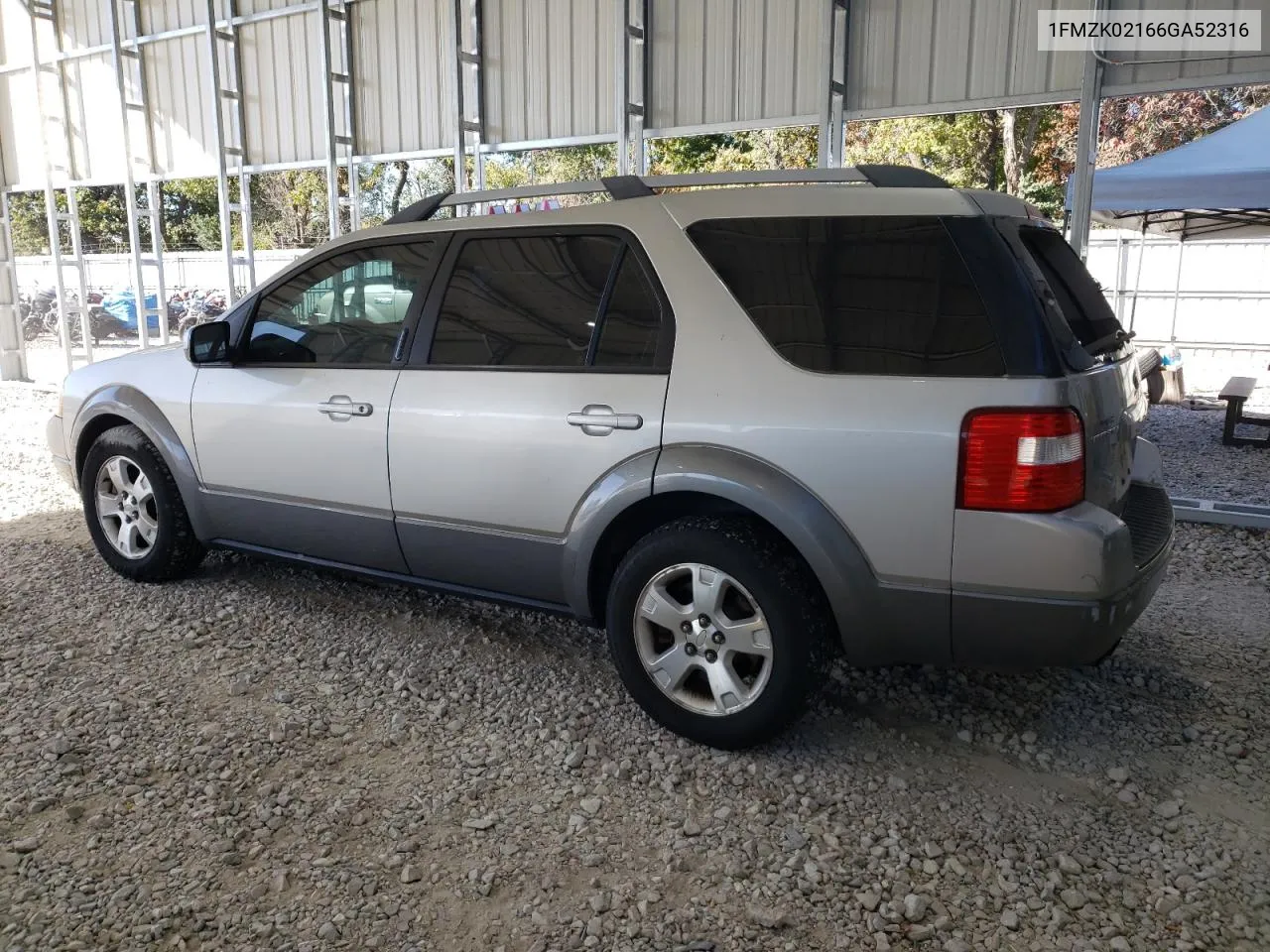 2006 Ford Freestyle Sel VIN: 1FMZK02166GA52316 Lot: 76079904