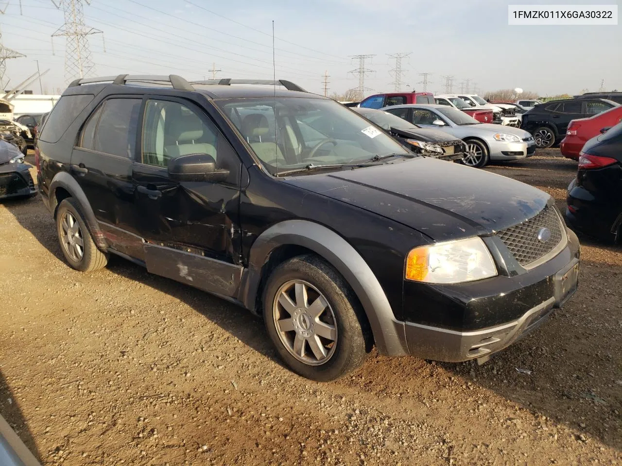 2006 Ford Freestyle Se VIN: 1FMZK011X6GA30322 Lot: 77874104