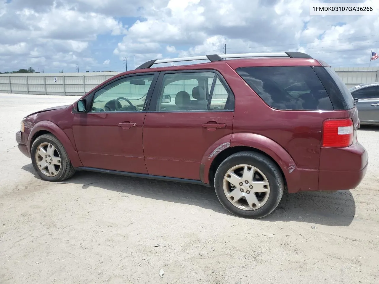 2007 Ford Freestyle Limited VIN: 1FMDK03107GA36266 Lot: 59394984