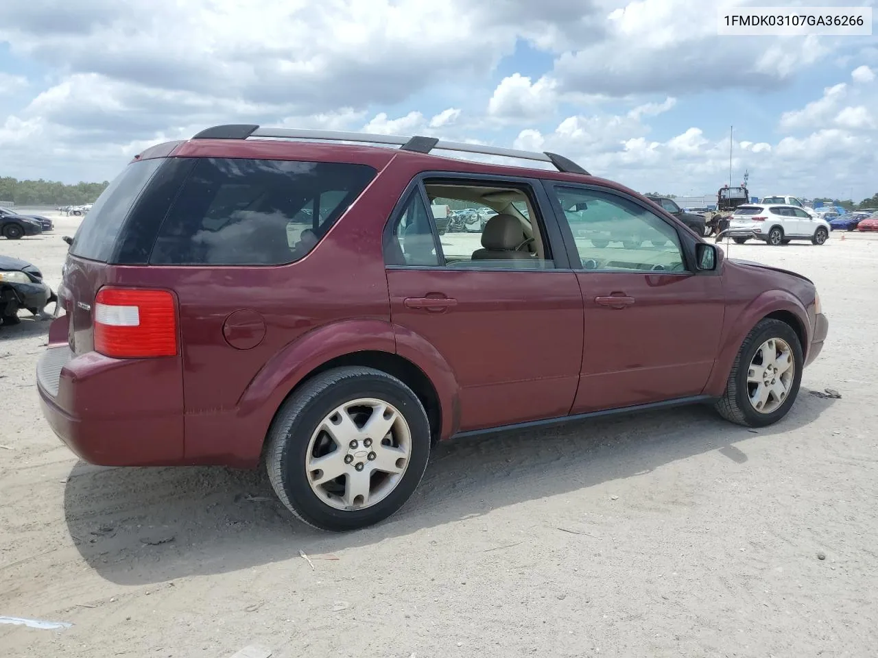 2007 Ford Freestyle Limited VIN: 1FMDK03107GA36266 Lot: 59394984