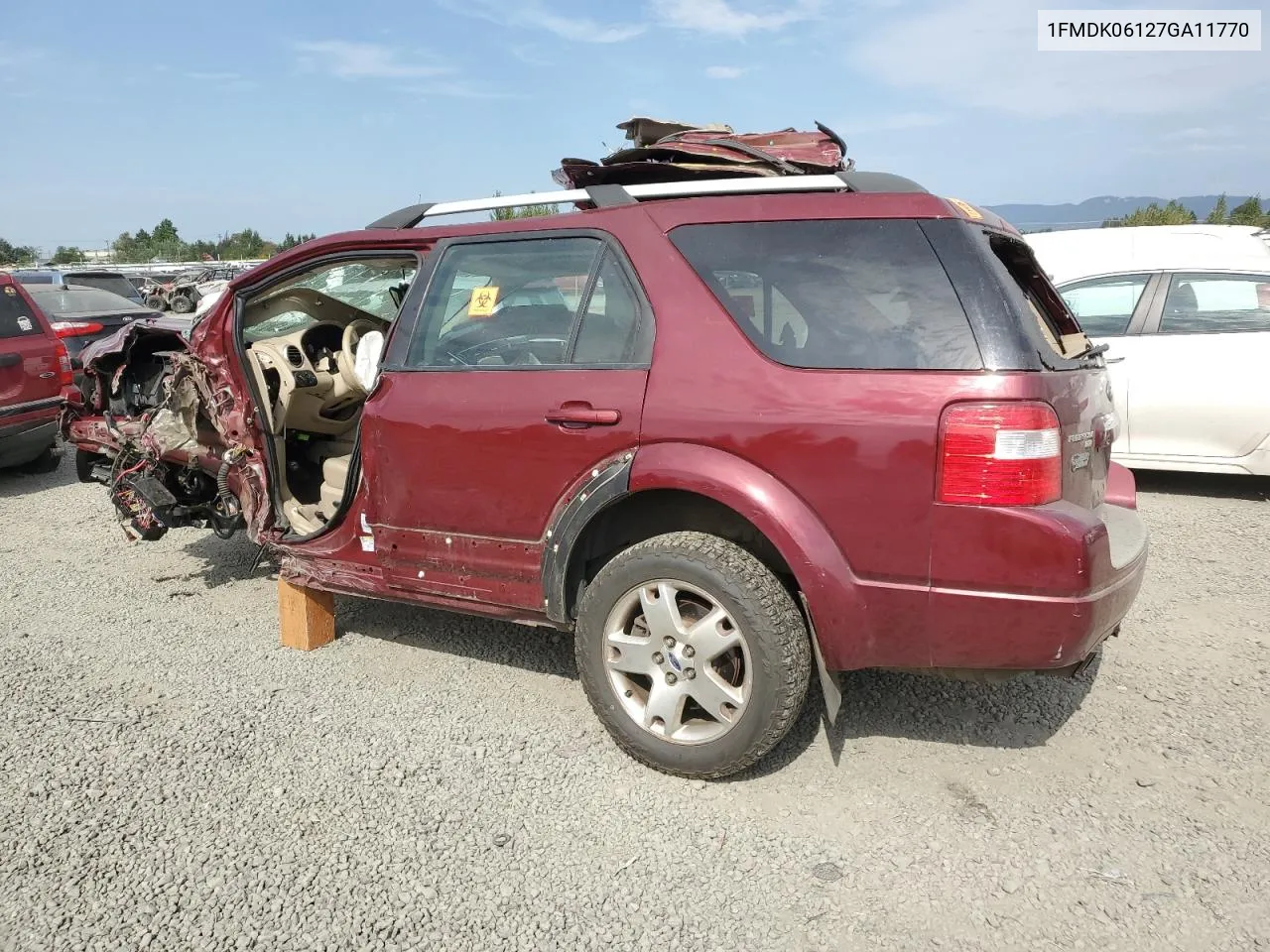 1FMDK06127GA11770 2007 Ford Freestyle Limited