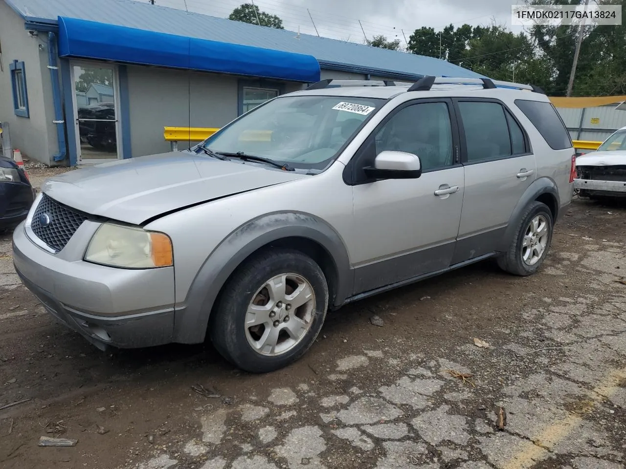 2007 Ford Freestyle Sel VIN: 1FMDK02117GA13824 Lot: 69720864