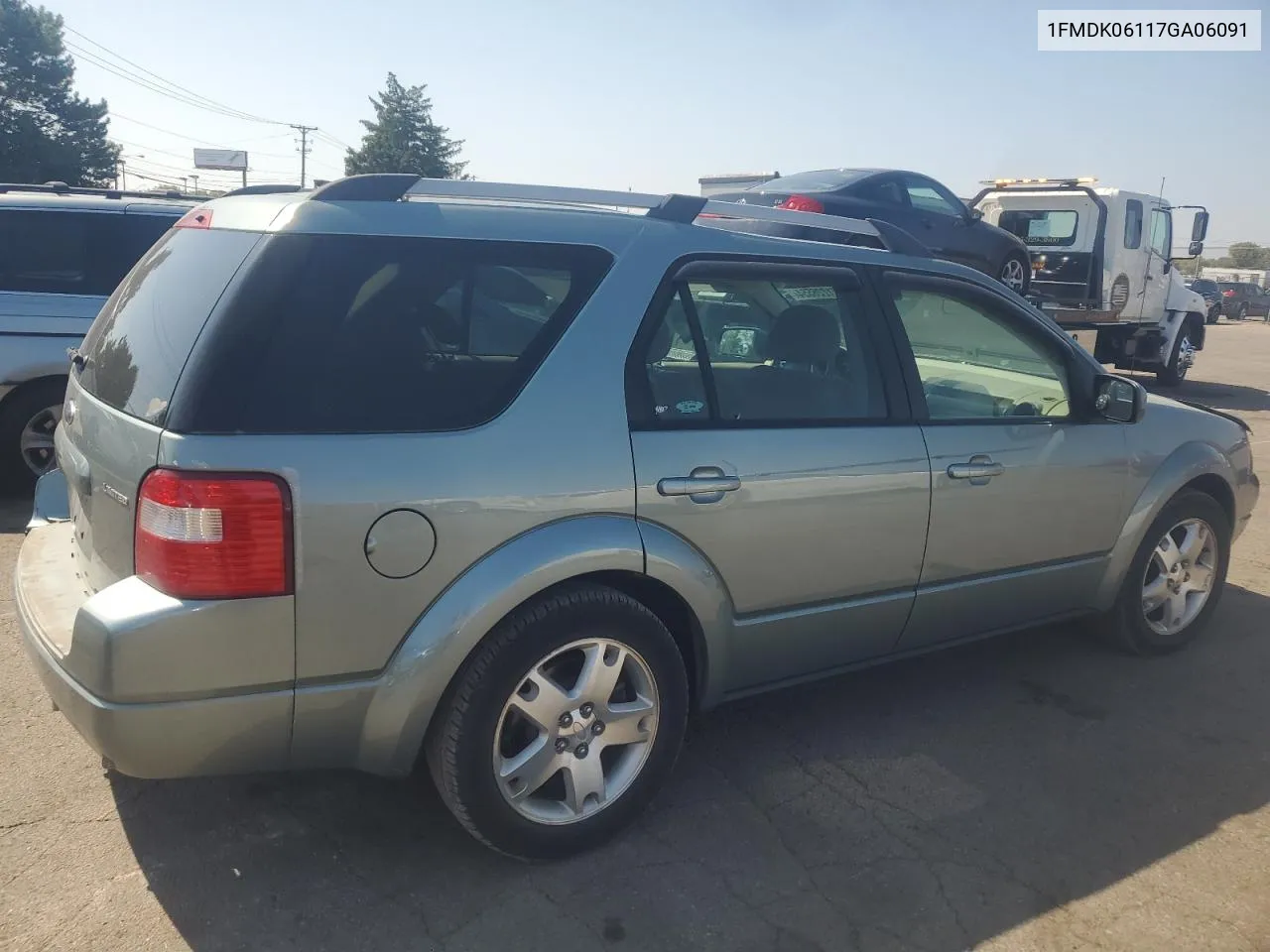 2007 Ford Freestyle Limited VIN: 1FMDK06117GA06091 Lot: 71226554