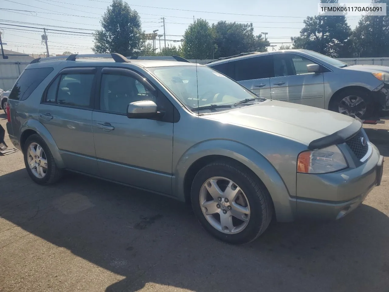 2007 Ford Freestyle Limited VIN: 1FMDK06117GA06091 Lot: 71226554