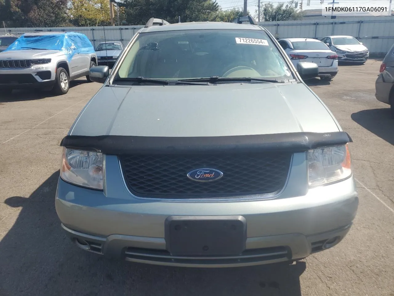 2007 Ford Freestyle Limited VIN: 1FMDK06117GA06091 Lot: 71226554