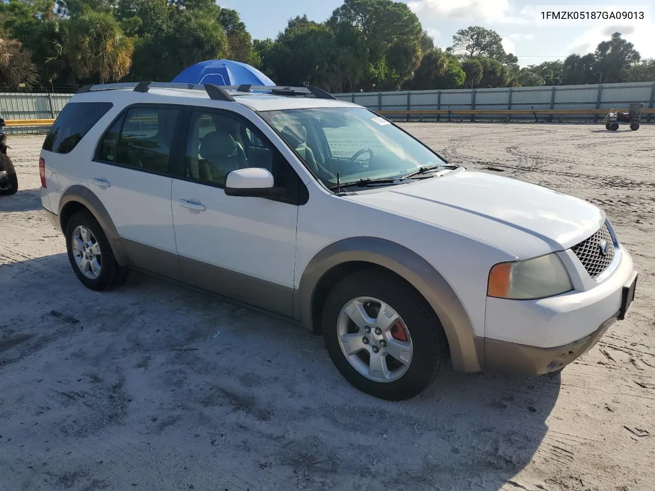 2007 Ford Freestyle Sel VIN: 1FMZK05187GA09013 Lot: 71245684