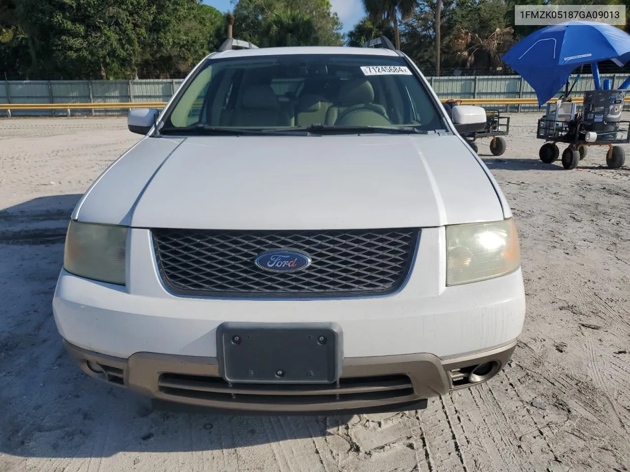 2007 Ford Freestyle Sel VIN: 1FMZK05187GA09013 Lot: 71245684