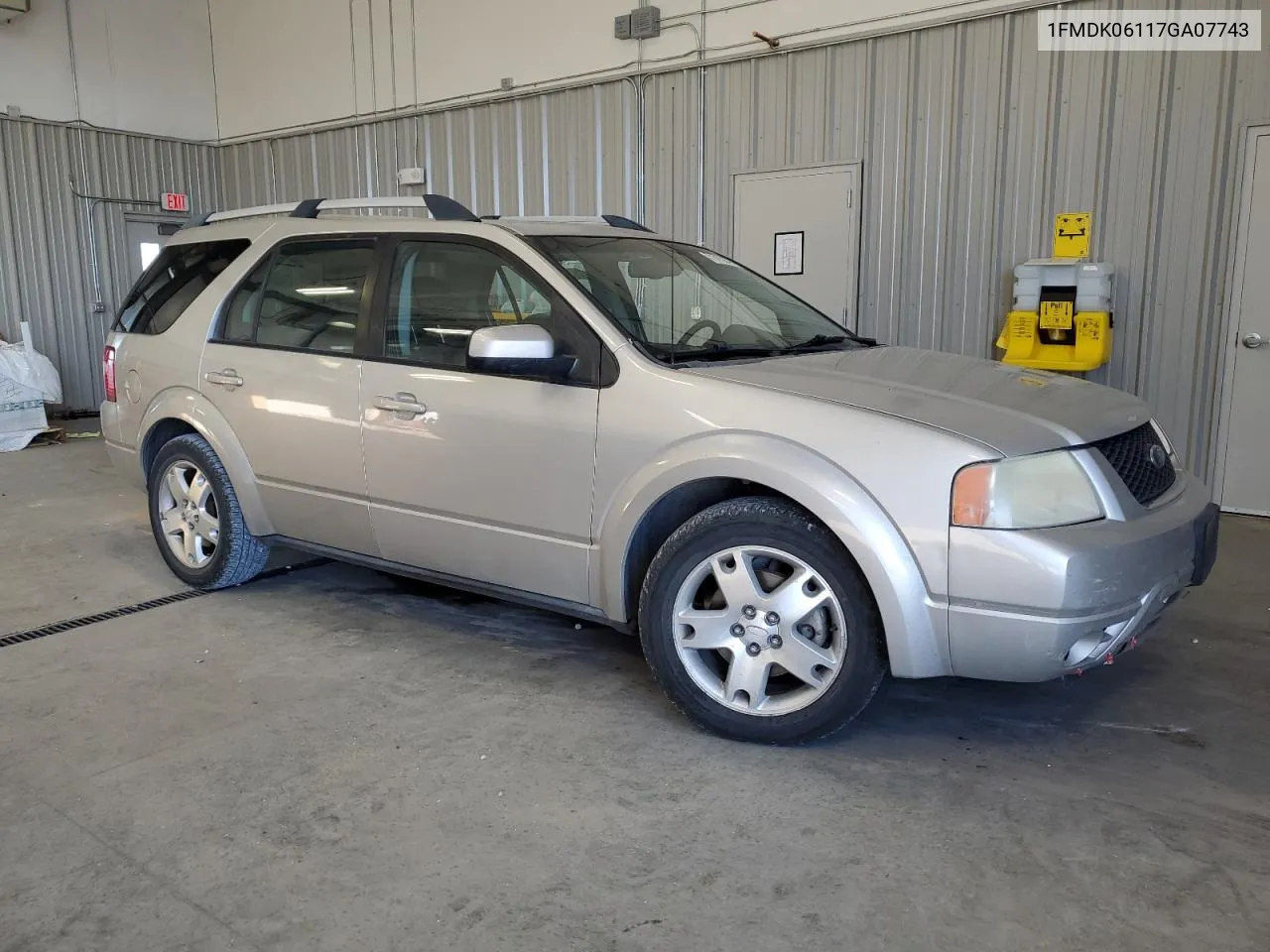 2007 Ford Freestyle Limited VIN: 1FMDK06117GA07743 Lot: 71413244