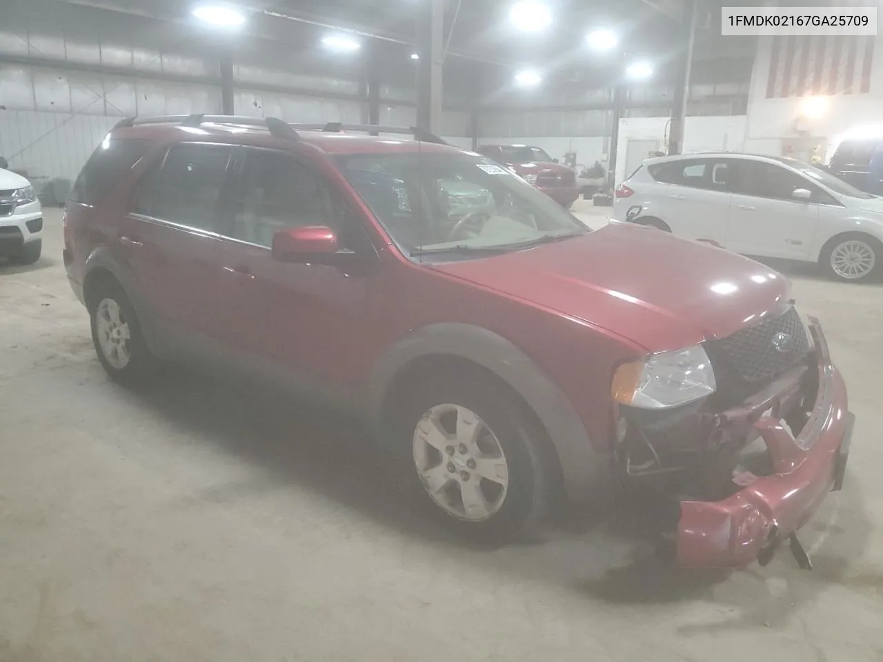 2007 Ford Freestyle Sel VIN: 1FMDK02167GA25709 Lot: 72727994