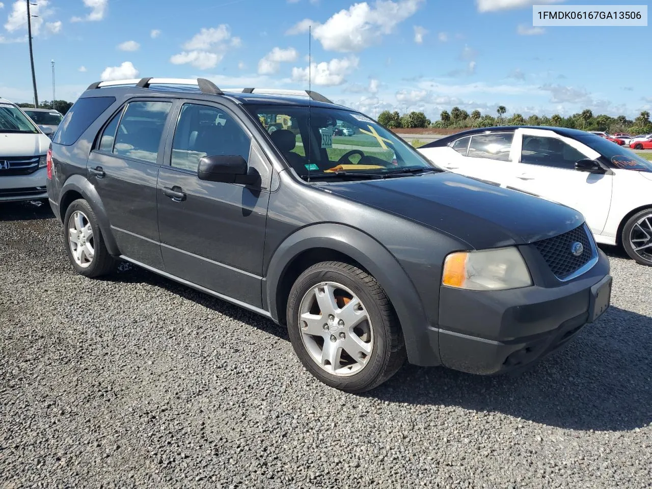 2007 Ford Freestyle Limited VIN: 1FMDK06167GA13506 Lot: 74323394