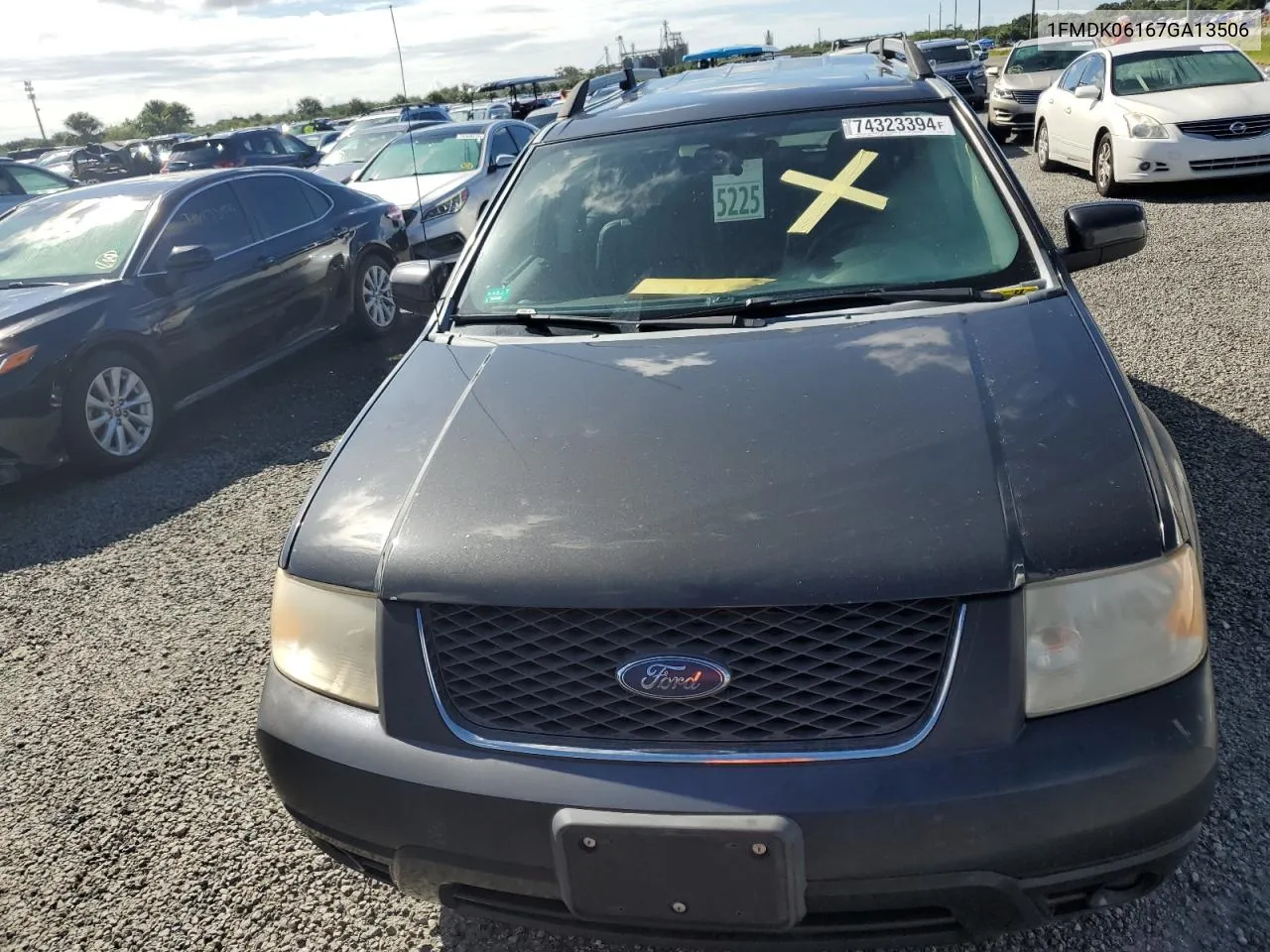 2007 Ford Freestyle Limited VIN: 1FMDK06167GA13506 Lot: 74323394