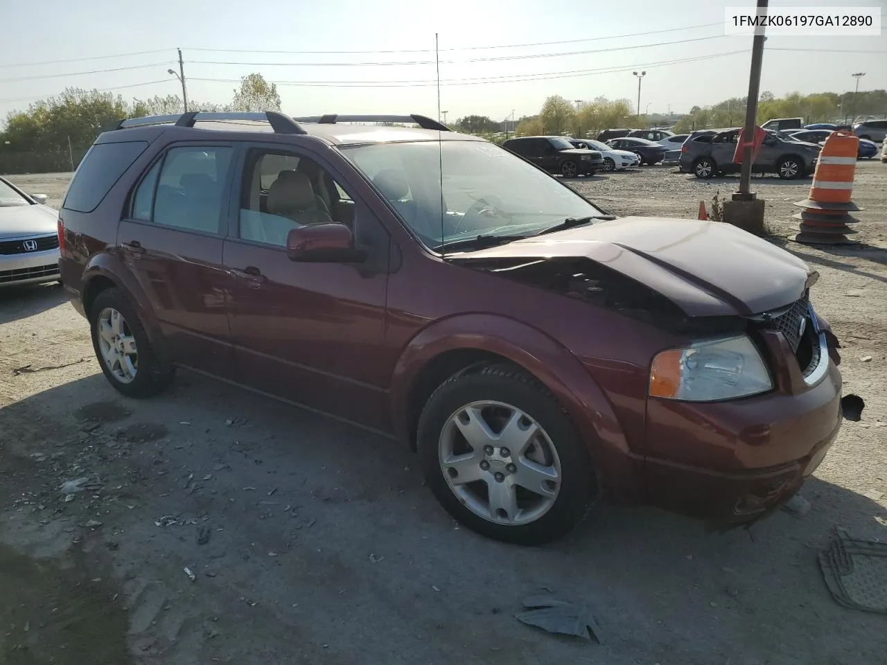 2007 Ford Freestyle Limited VIN: 1FMZK06197GA12890 Lot: 75516784