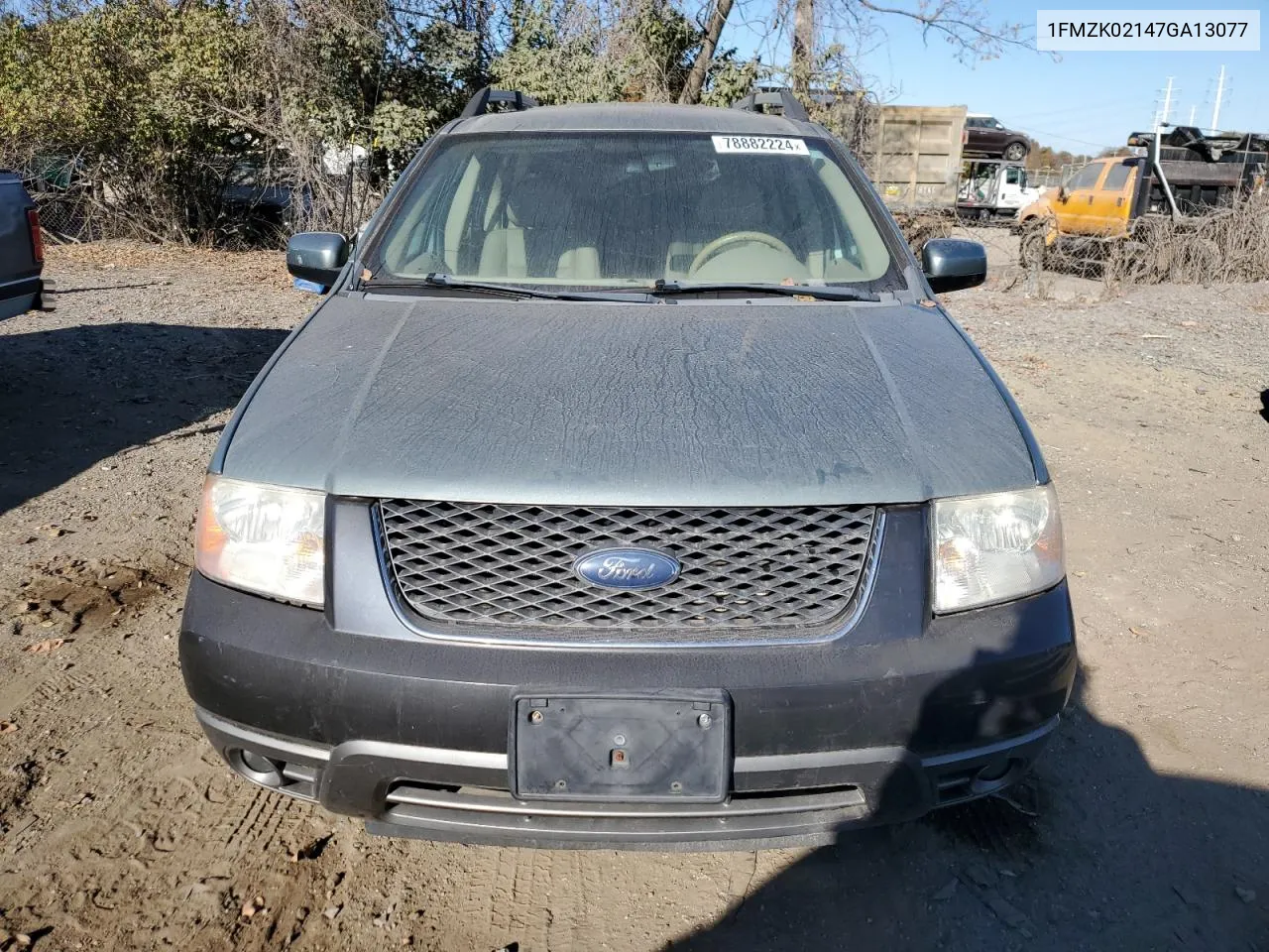 2007 Ford Freestyle Sel VIN: 1FMZK02147GA13077 Lot: 78882224