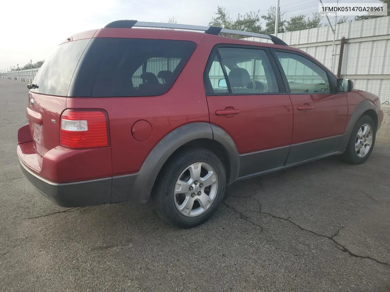 2007 Ford Freestyle Sel VIN: 1FMDK05147GA28961 Lot: 80163974