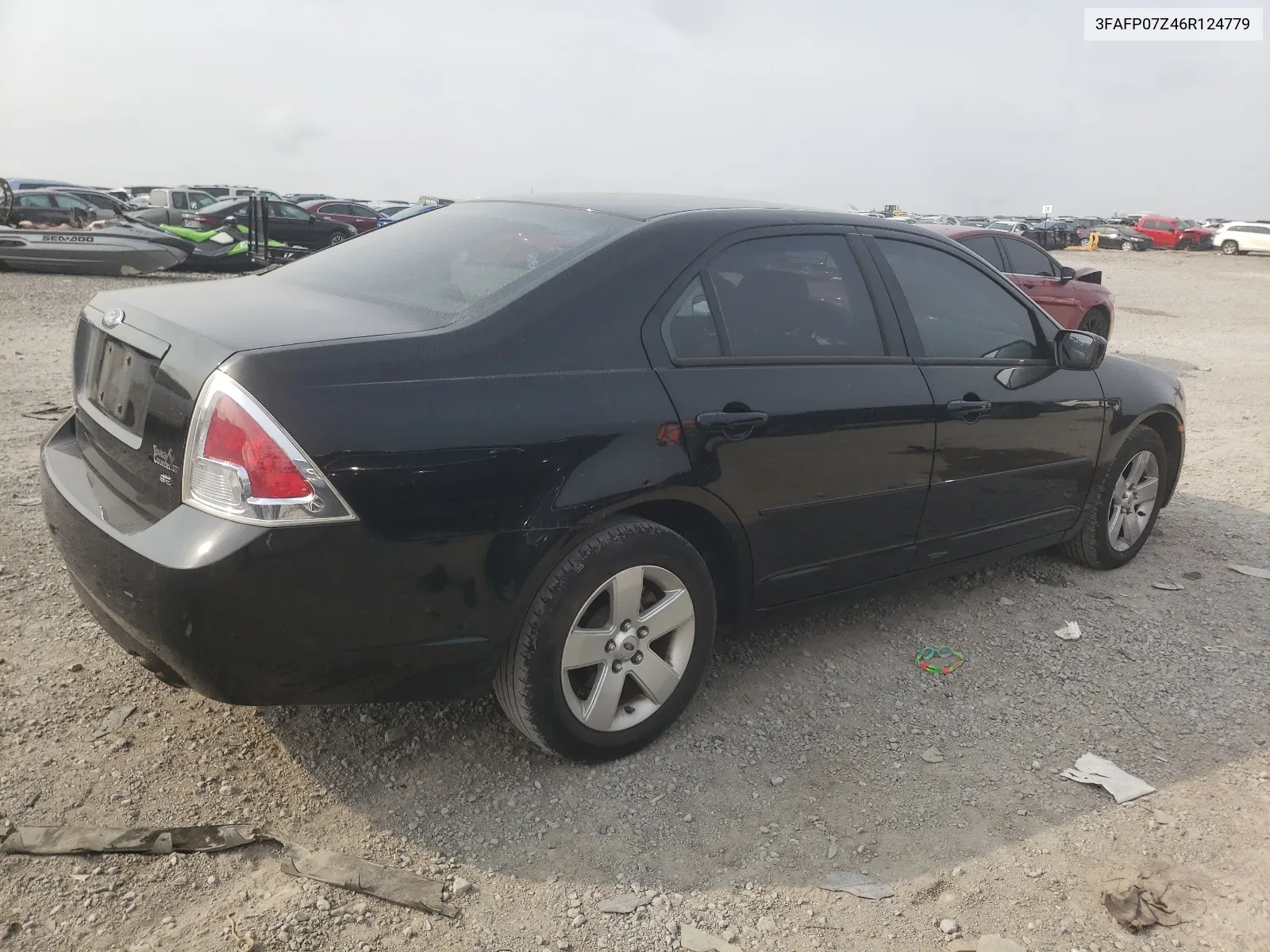 2006 Ford Fusion Se VIN: 3FAFP07Z46R124779 Lot: 64647664