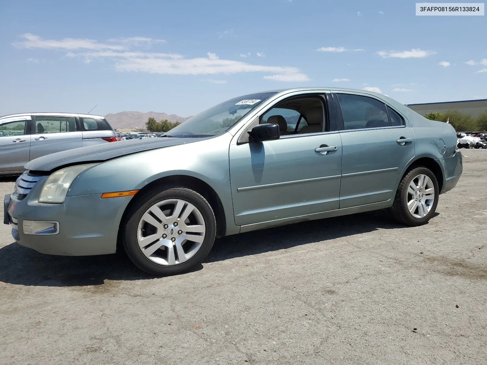 2006 Ford Fusion Sel VIN: 3FAFP08156R133824 Lot: 64997184