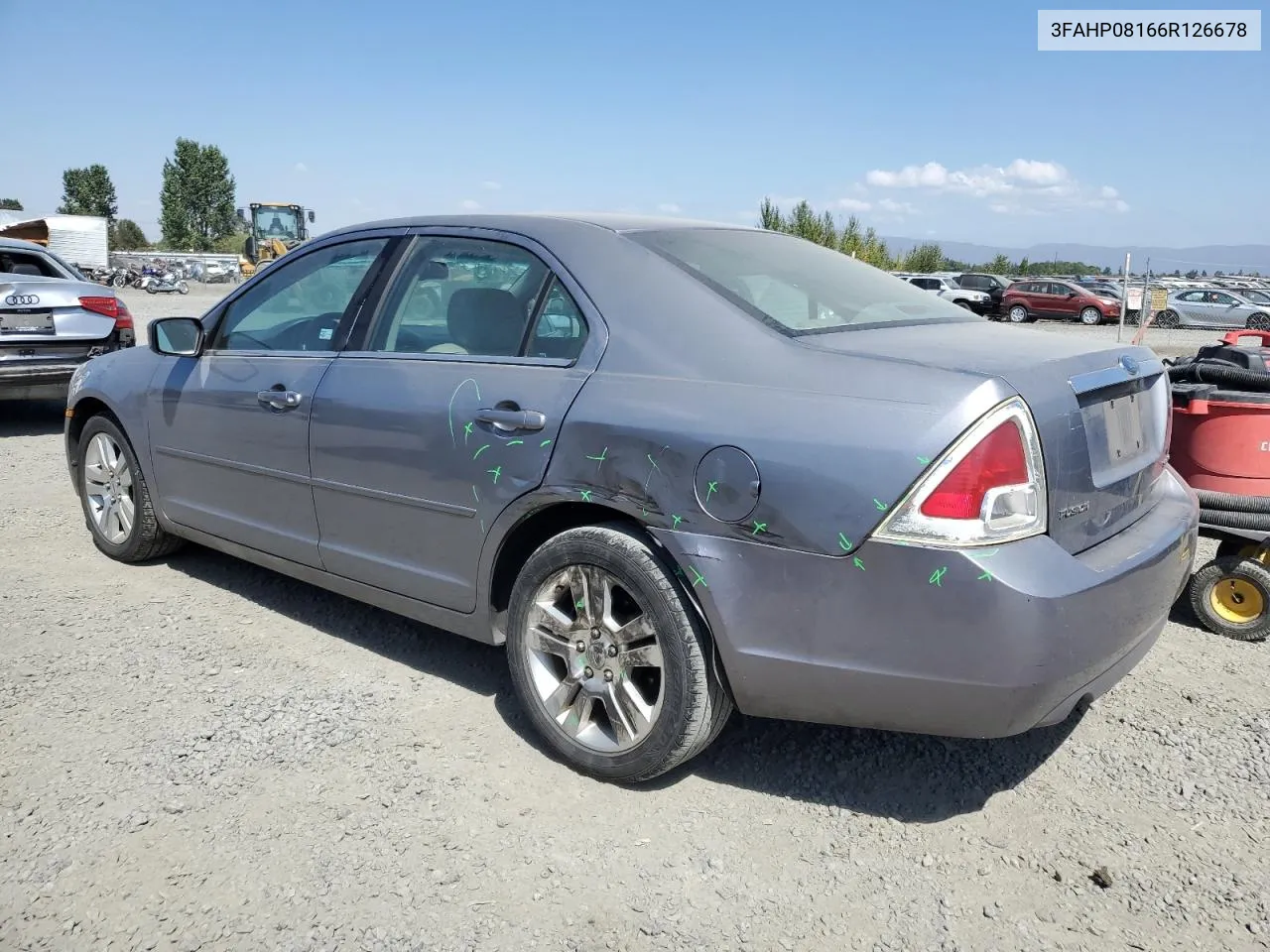 3FAHP08166R126678 2006 Ford Fusion Sel