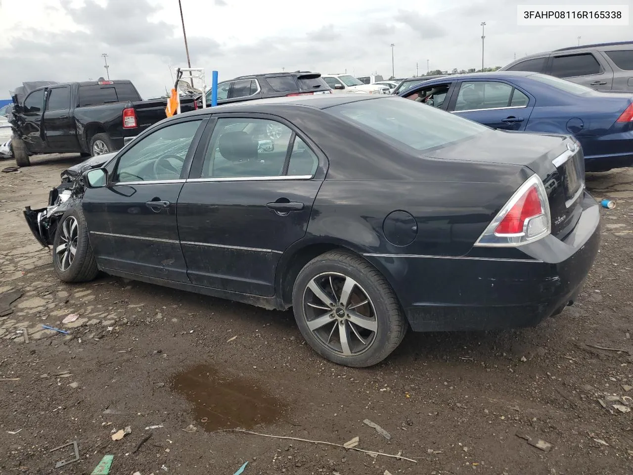 2006 Ford Fusion Sel VIN: 3FAHP08116R165338 Lot: 69394314