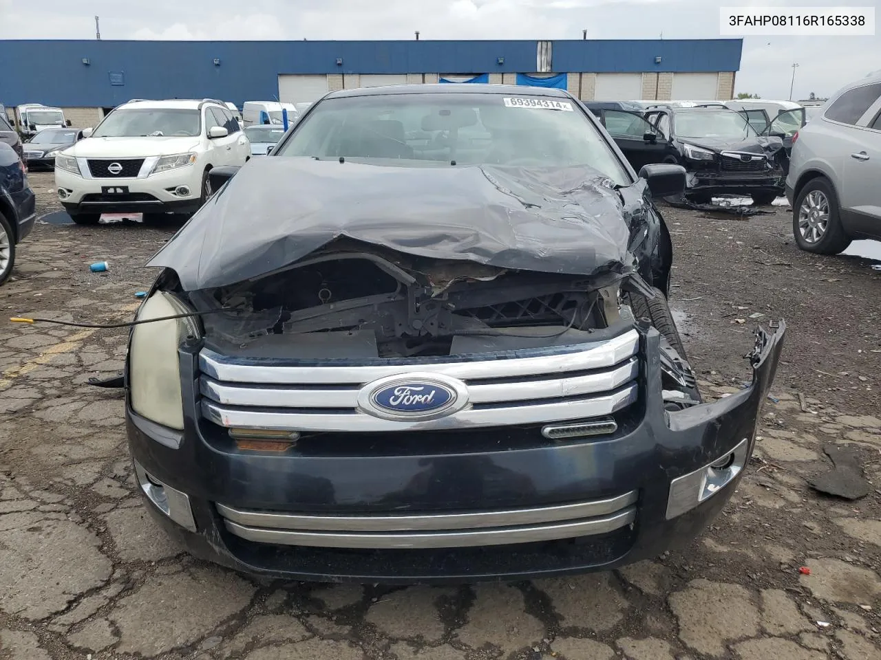 3FAHP08116R165338 2006 Ford Fusion Sel