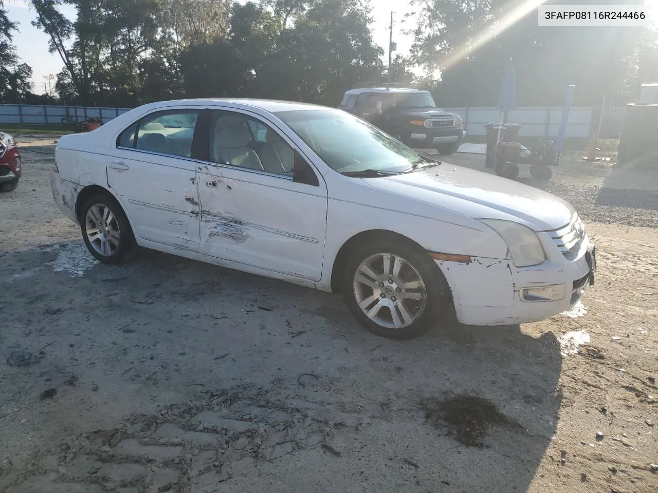 2006 Ford Fusion Sel VIN: 3FAFP08116R244466 Lot: 69949604