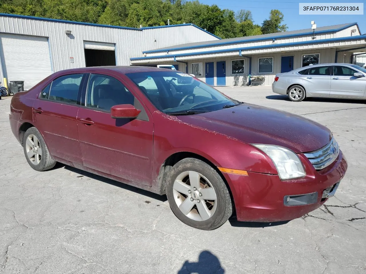 2006 Ford Fusion Se VIN: 3FAFP07176R231304 Lot: 70648404