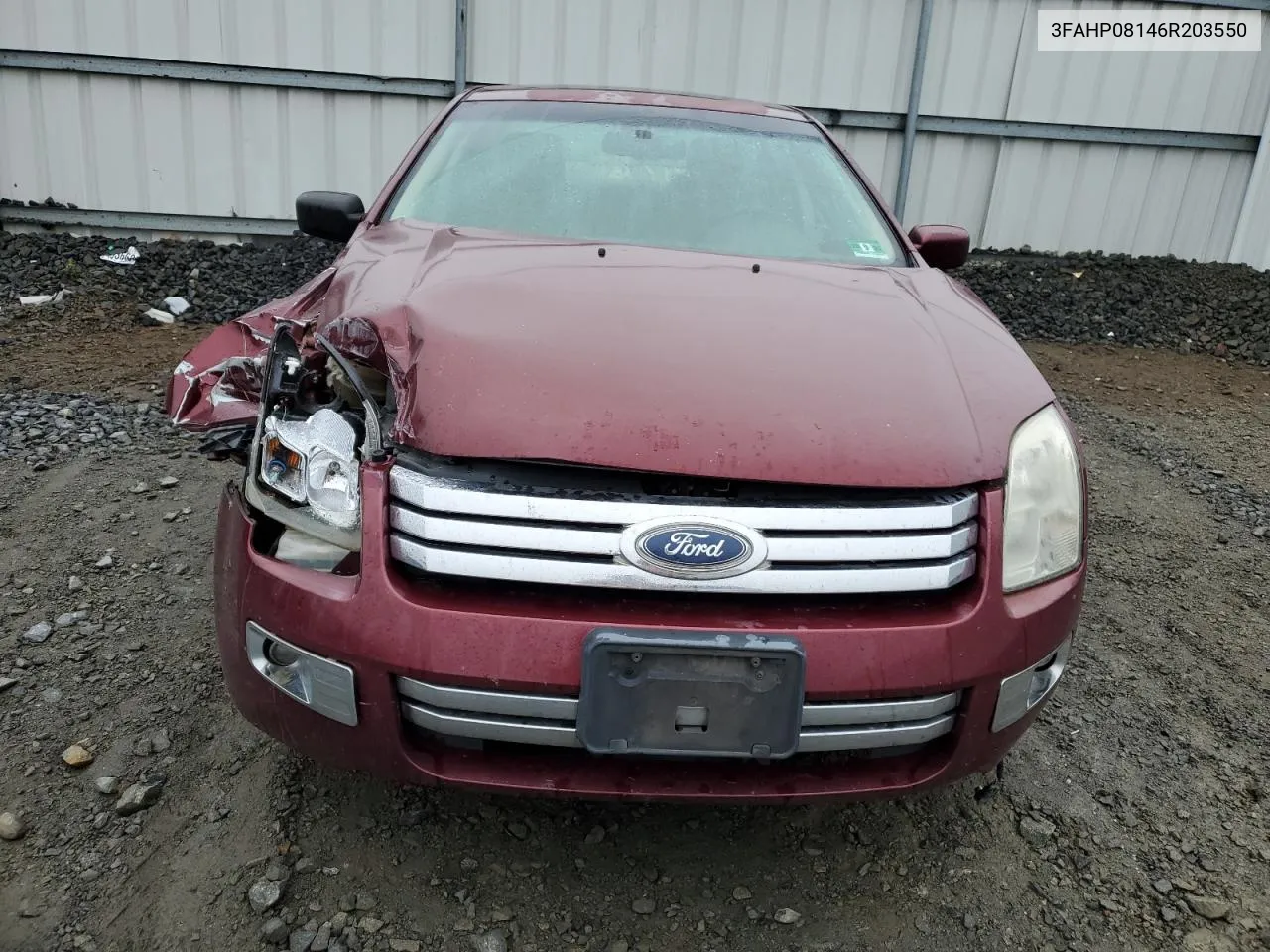 3FAHP08146R203550 2006 Ford Fusion Sel