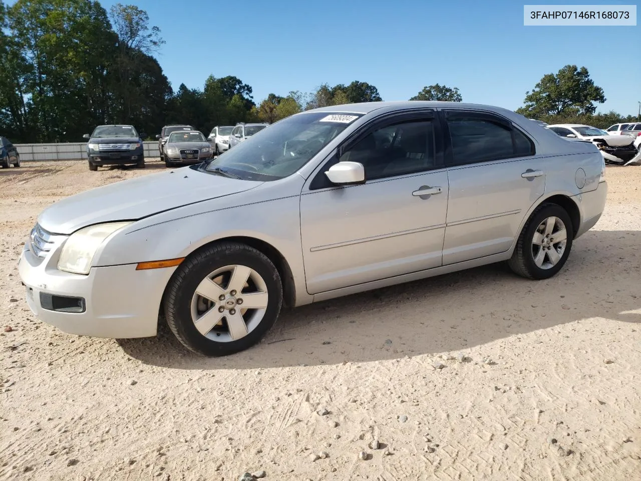 2006 Ford Fusion Se VIN: 3FAHP07146R168073 Lot: 75609304