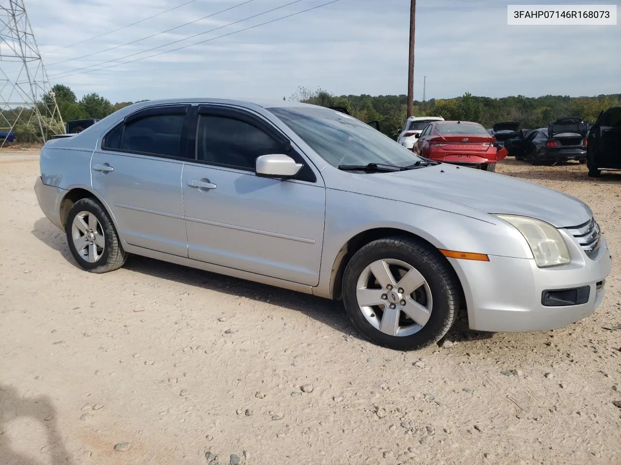 2006 Ford Fusion Se VIN: 3FAHP07146R168073 Lot: 75609304