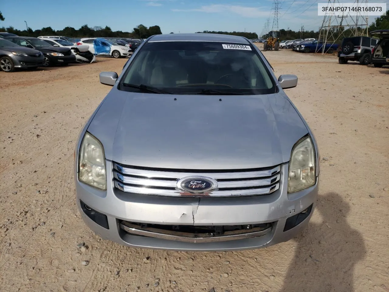 2006 Ford Fusion Se VIN: 3FAHP07146R168073 Lot: 75609304