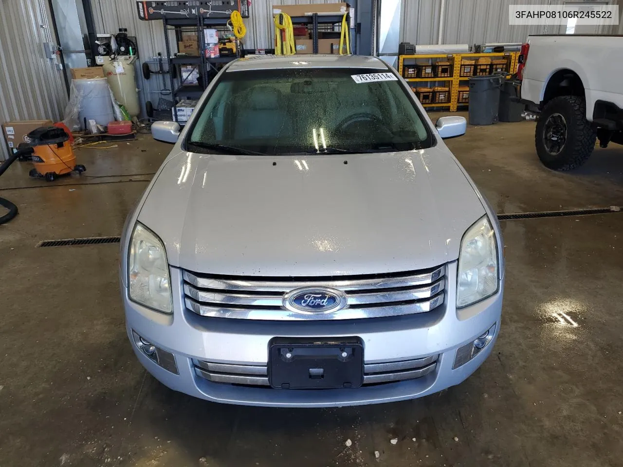 2006 Ford Fusion Sel VIN: 3FAHP08106R245522 Lot: 76135114