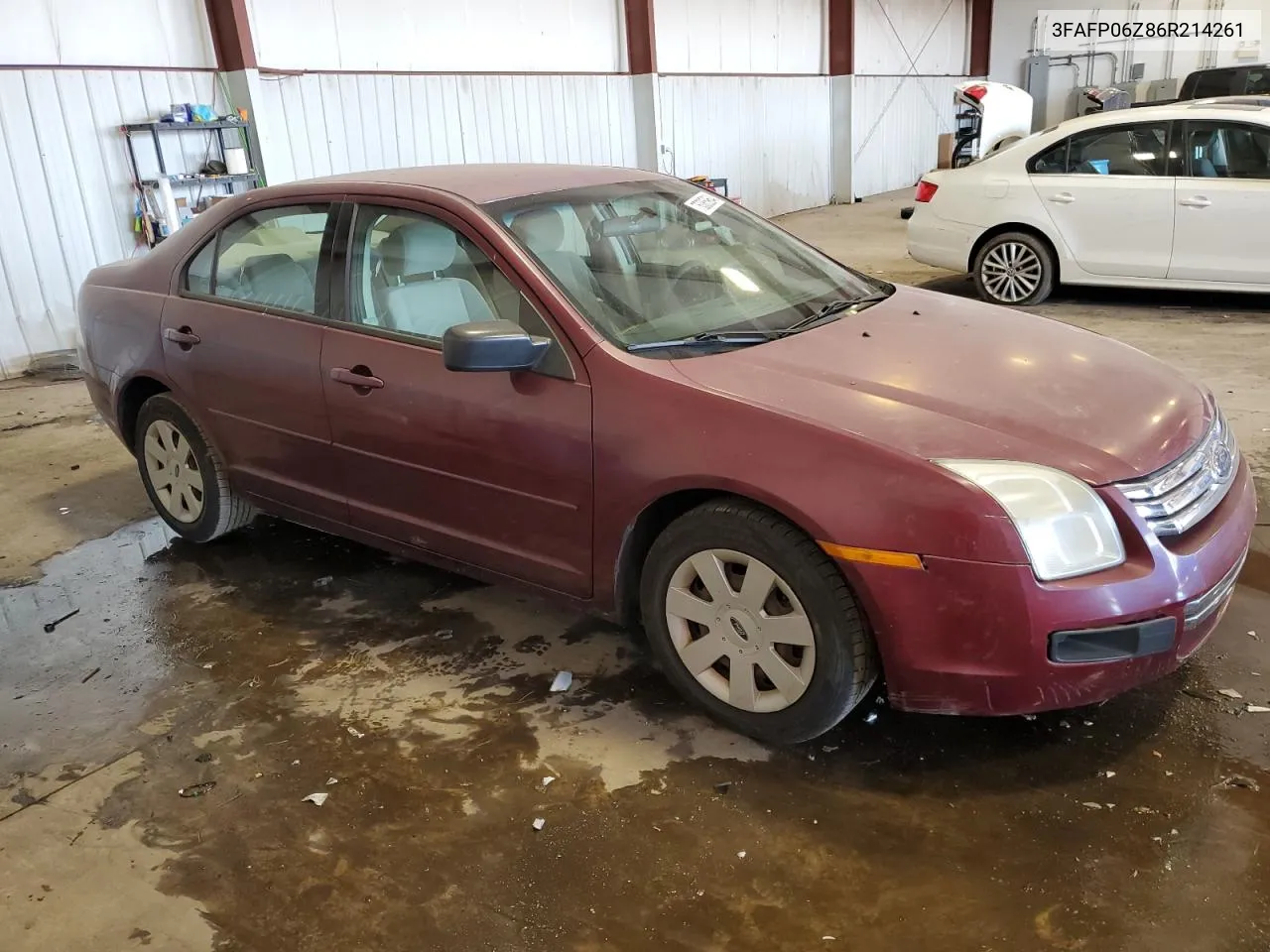 2006 Ford Fusion S VIN: 3FAFP06Z86R214261 Lot: 76385964