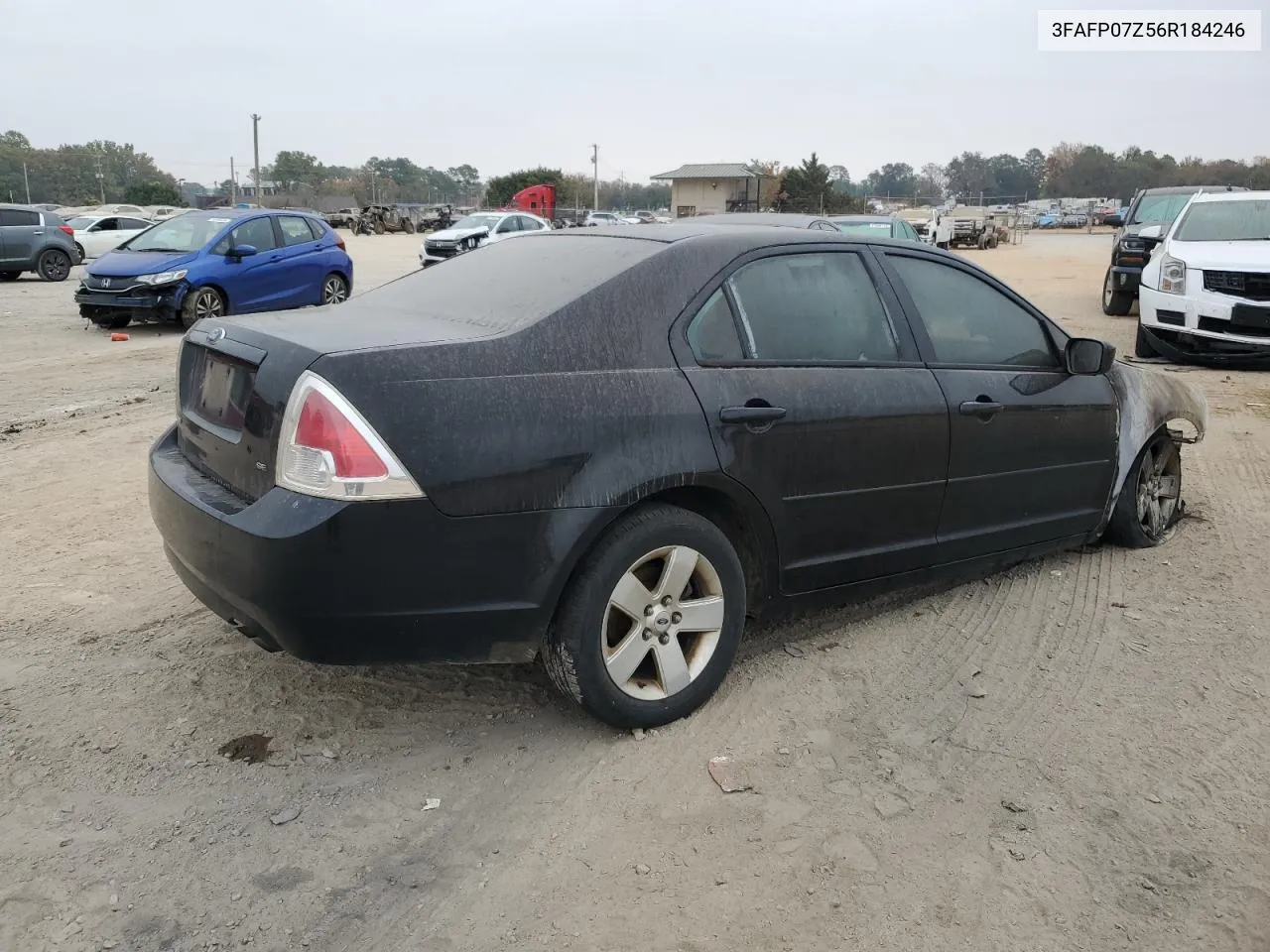 2006 Ford Fusion Se VIN: 3FAFP07Z56R184246 Lot: 77884164