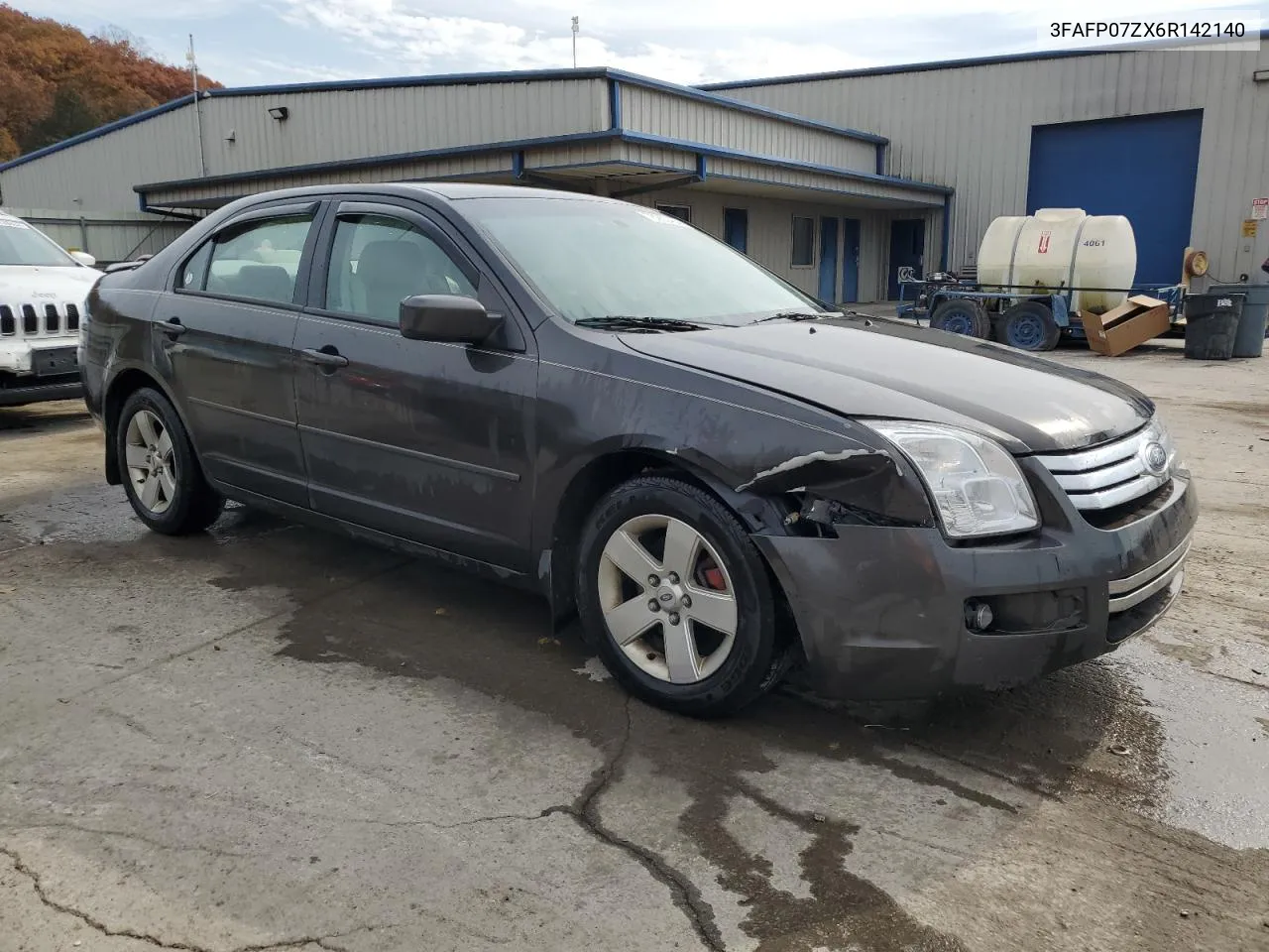 2006 Ford Fusion Se VIN: 3FAFP07ZX6R142140 Lot: 78263464