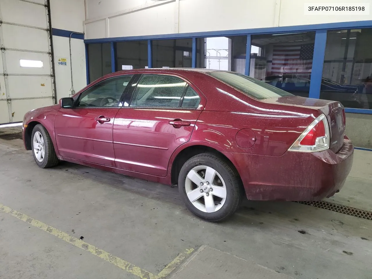 2006 Ford Fusion Se VIN: 3FAFP07106R185198 Lot: 80278724