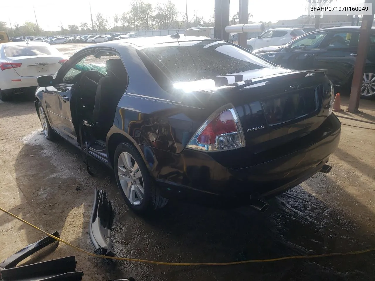 2007 Ford Fusion Se VIN: 3FAHP07197R160049 Lot: 36590652