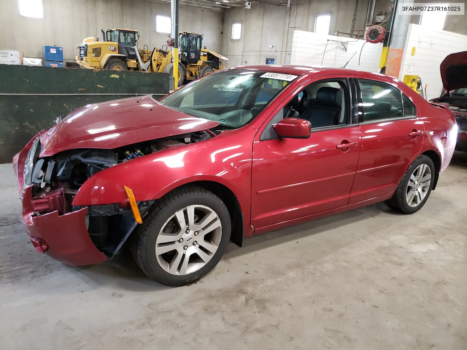 2007 Ford Fusion Se VIN: 3FAHP07Z37R161025 Lot: 53057774